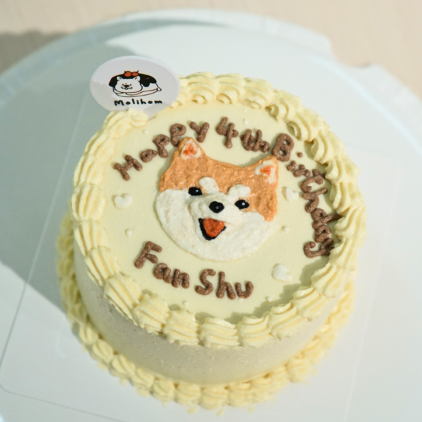 簡易平面頭像蛋糕