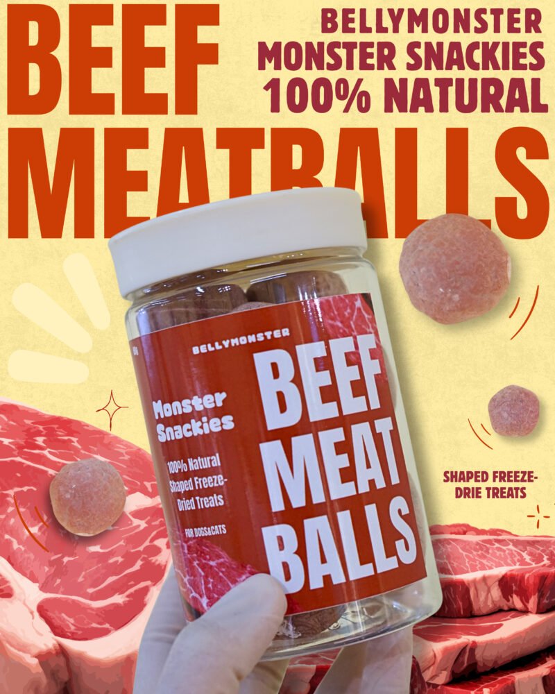 【凍乾零食】100%純牛肉丸