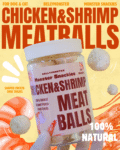 【凍乾零食】雞肉蝦肉丸